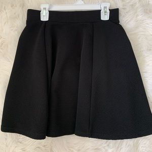 H&M Black skater skirt